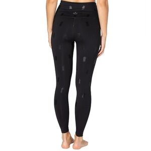 Beyond Yoga Tropical High Waisted Leggings Women’s S Black Pineapple Reflective